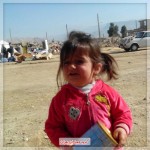 كمك به زلزله زدگان غرب ايران - کمپ موقت روستای حسن سلیمان